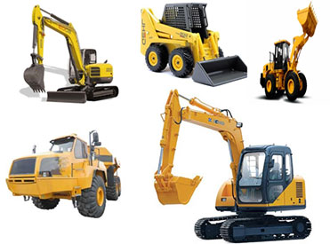 différents engins de chantier